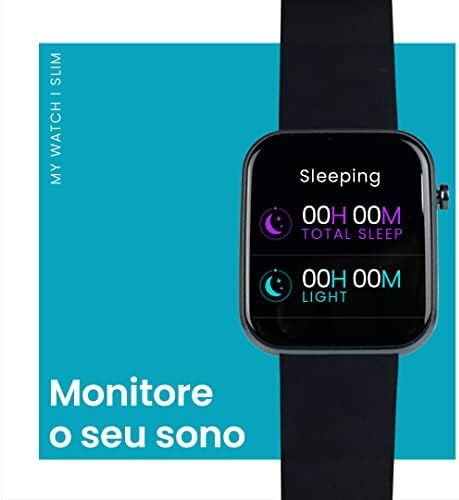 Smartwatch Relógio Inteligente Haiz IP67 40mm My Watch I Slim HZ-Z15 (PRETO)